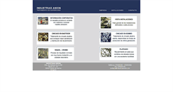 Desktop Screenshot of industriasanion.com