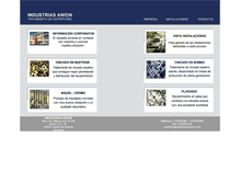 Tablet Screenshot of industriasanion.com